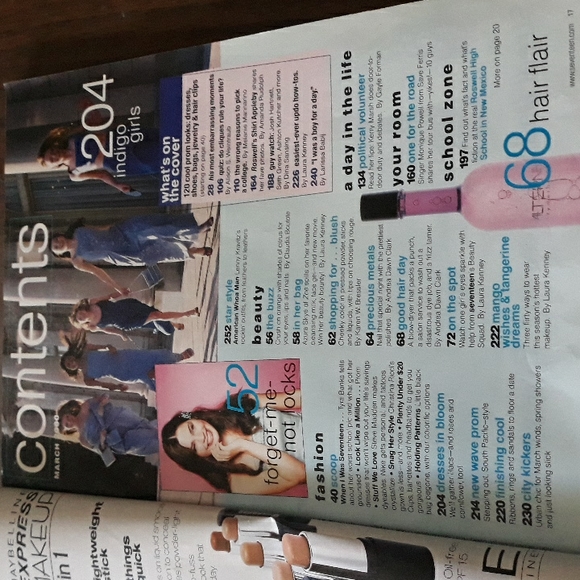 Seventeen March 2000 Spring Prom Issue - Picture 3 of 11